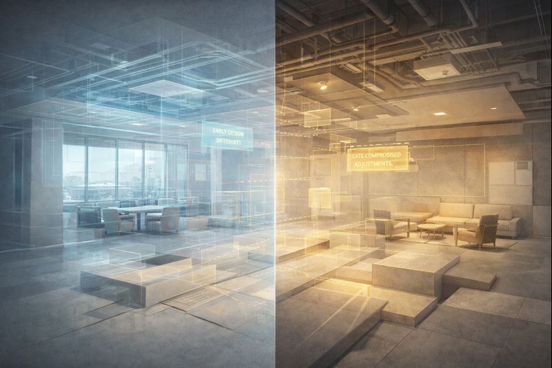 Interior Design Coordination in AEC Projects